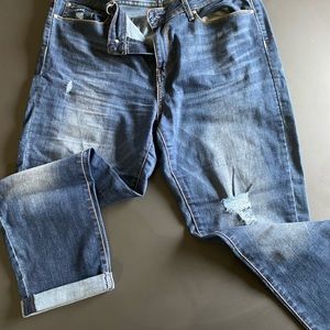 Size 18 Cuffed Crop Denim